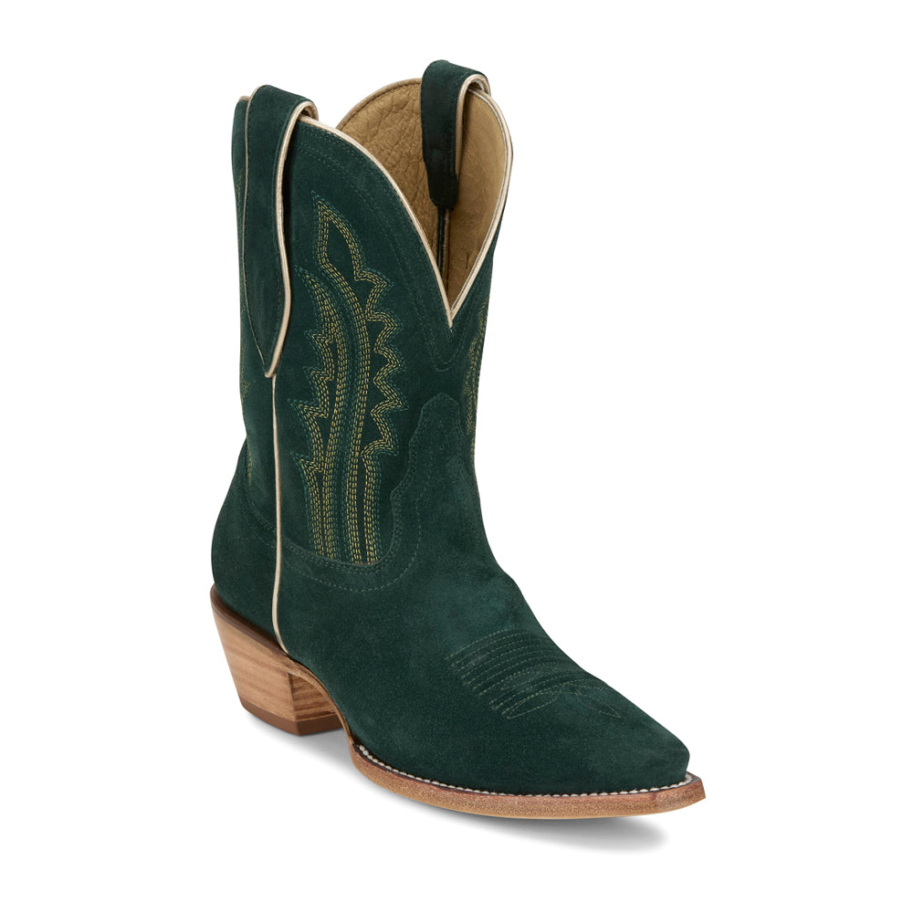 Lea Embroidered Snip Toe Cowboy Boots