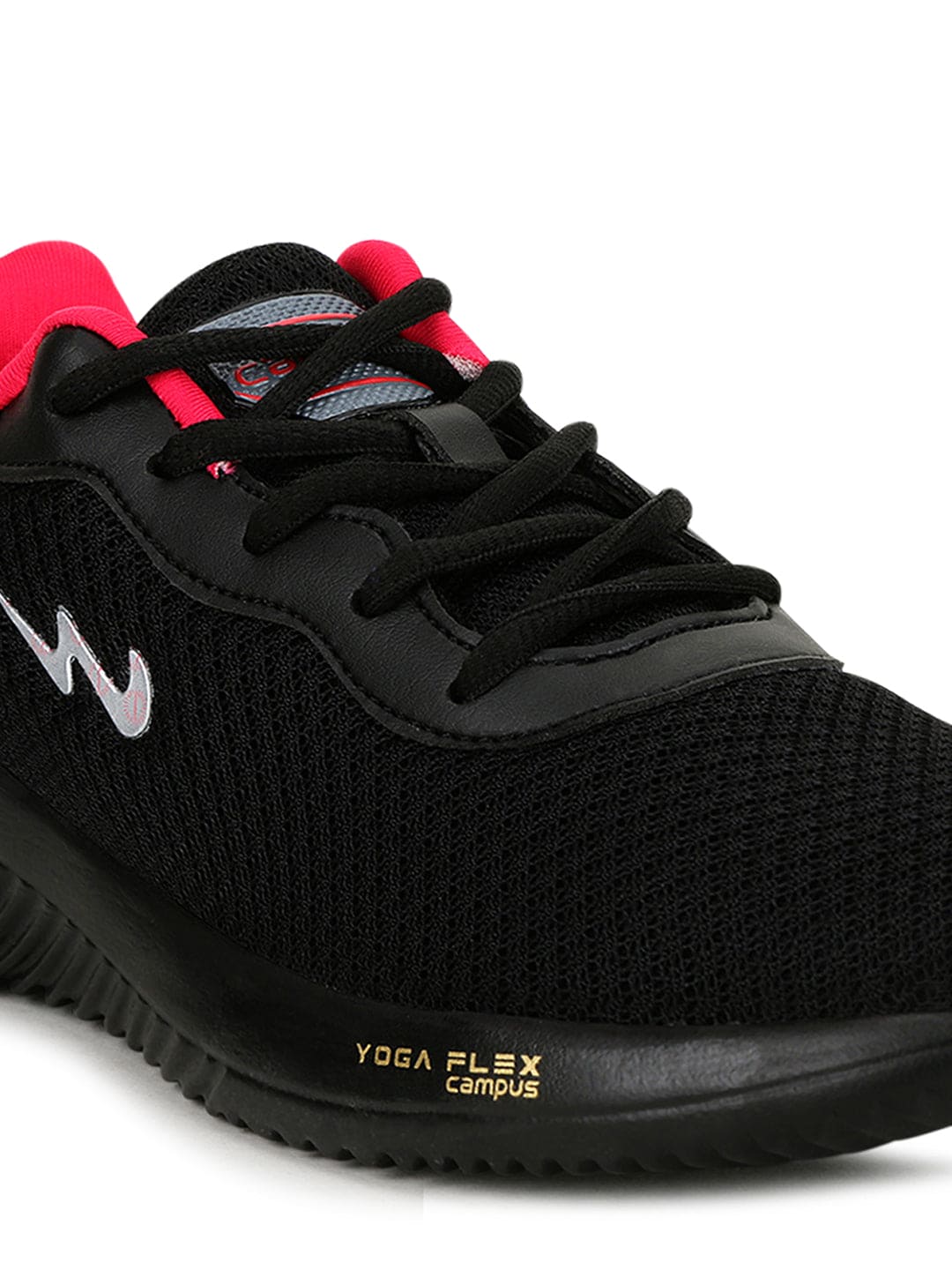 LISA N Black Women's Walking Shoes