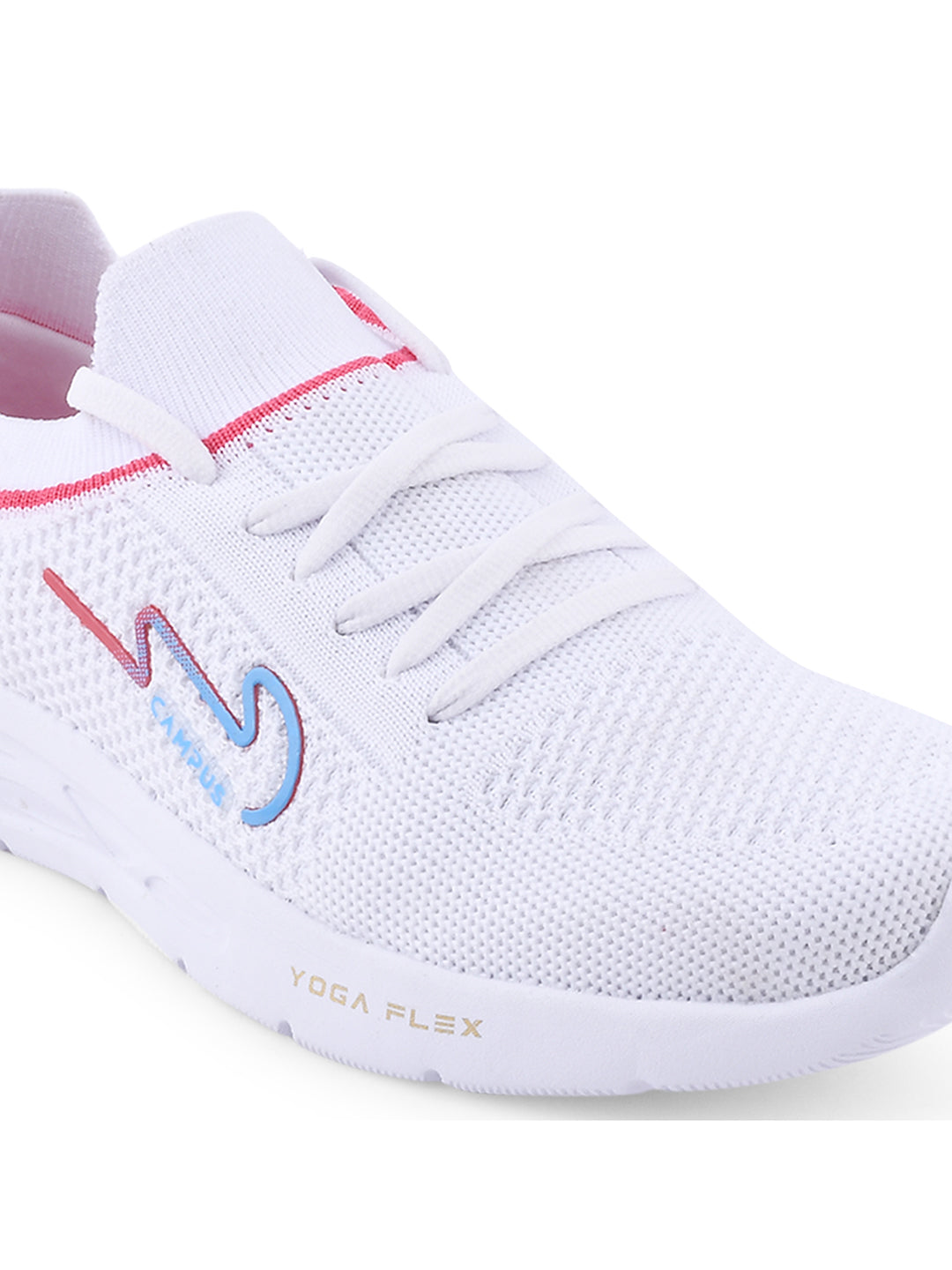 CAMP BENCY White Women's Walking Shoes