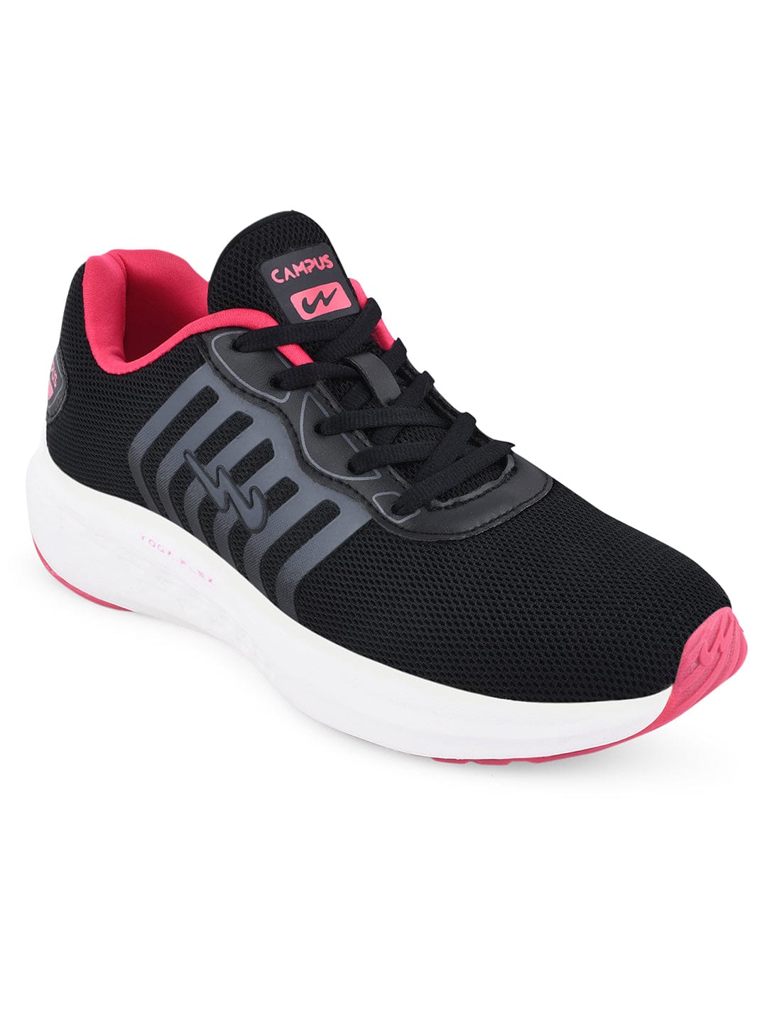 CAMP-NAAZ Black Women's Running Shoes