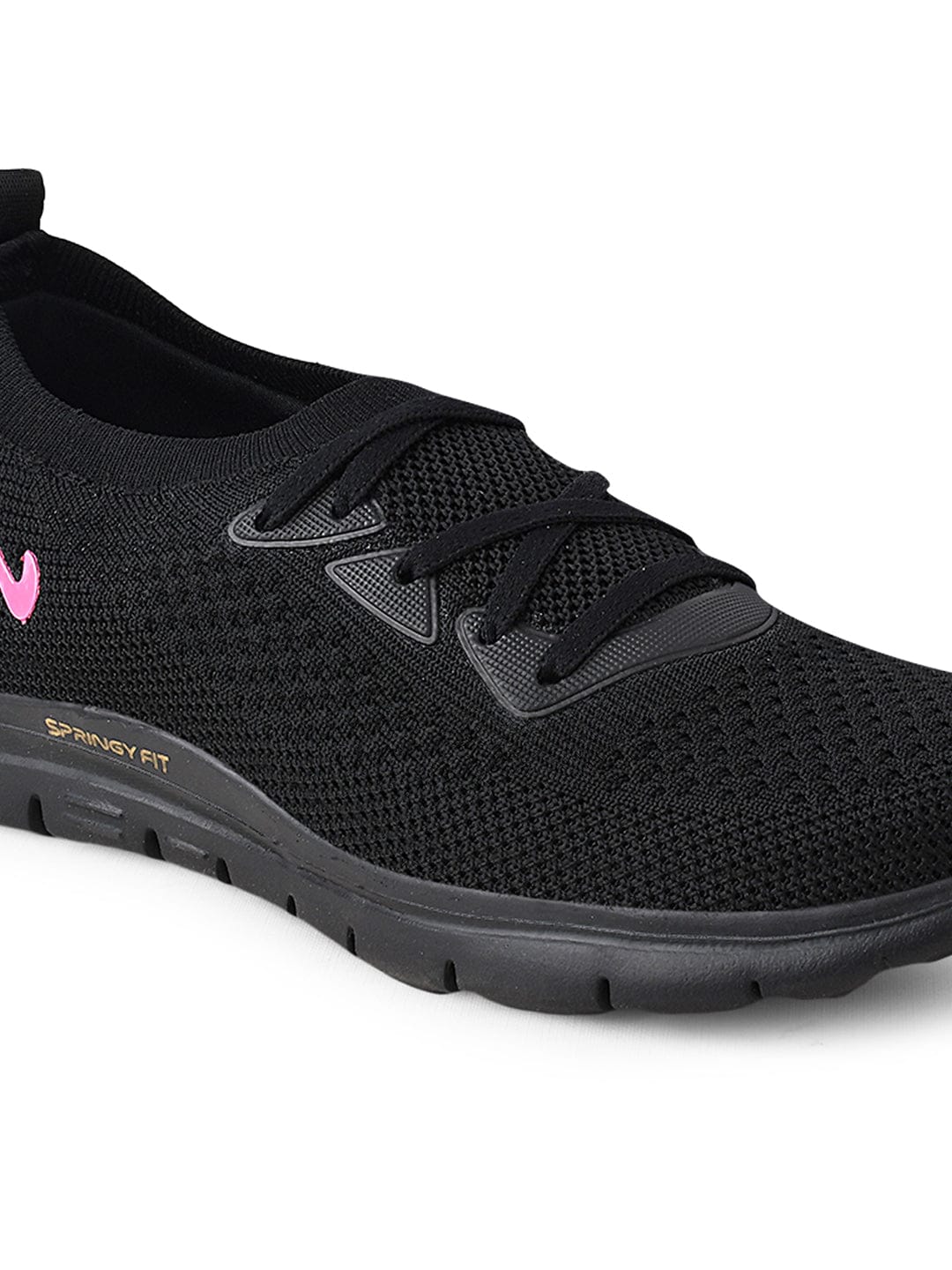 JELLY PRO Black Women's Walking Shoes