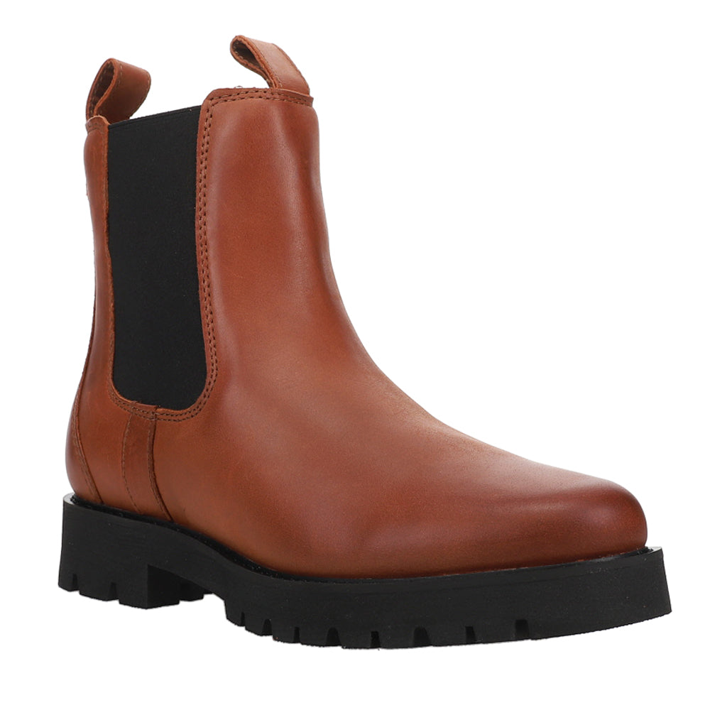 Wexford Lug Mid Waterproof Round Toe Chelsea Boots