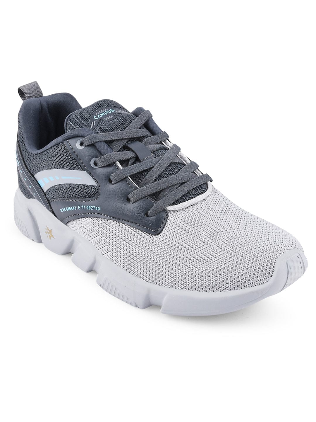 CAMP-GLAM Grey Women's Sneakers