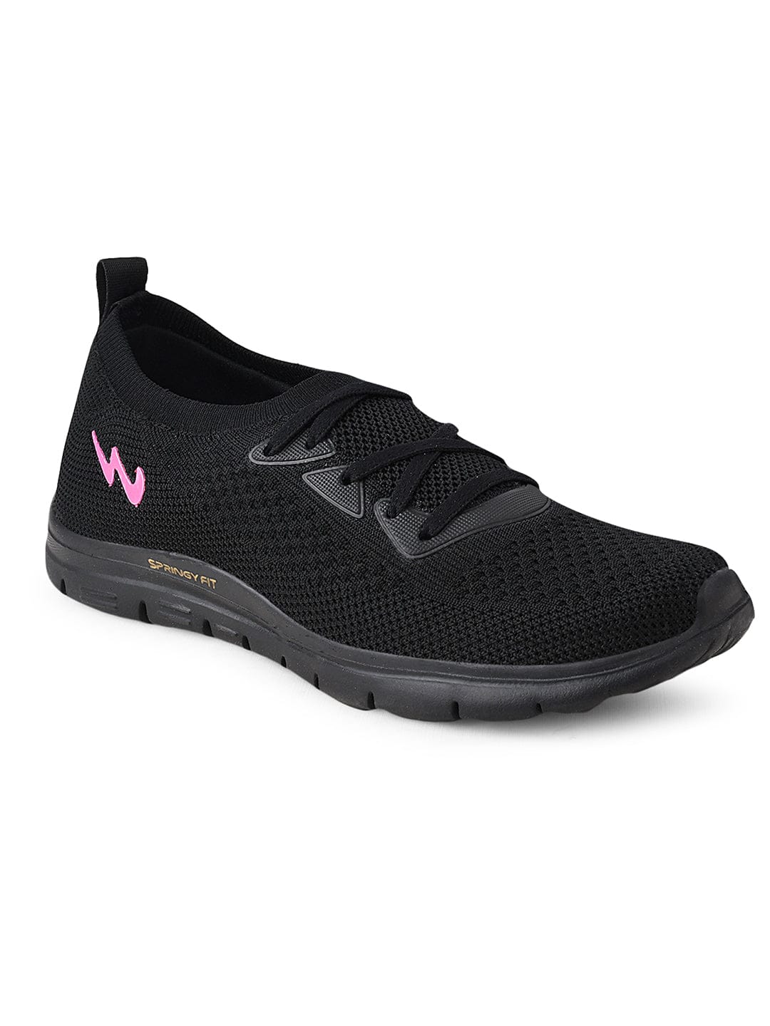 JELLY PRO Black Women's Walking Shoes