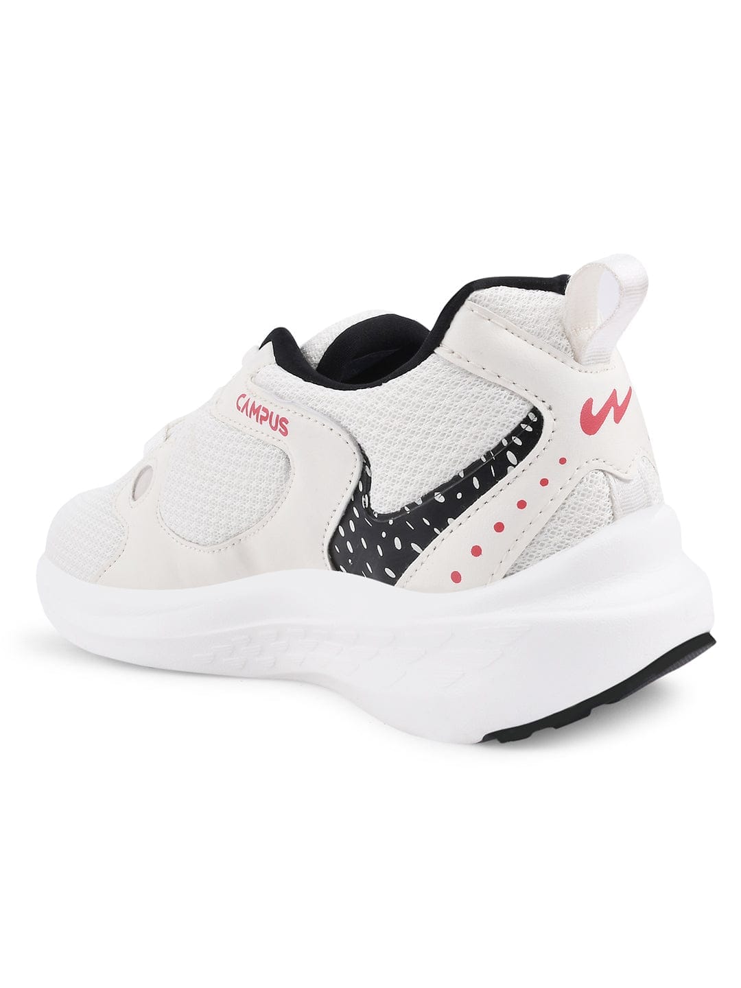 CAMP-GLITTER White Women's Sneakers