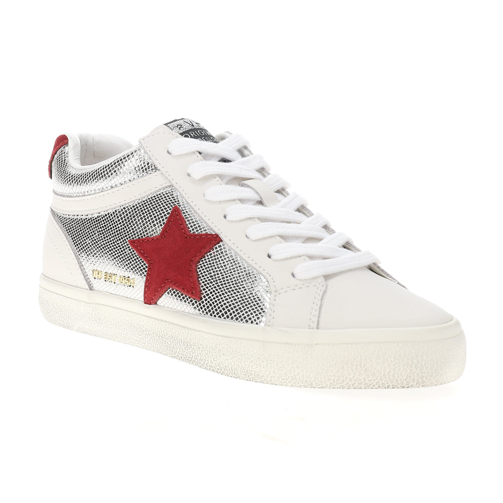 Bounce 36 Metallic Lace Up Sneakers