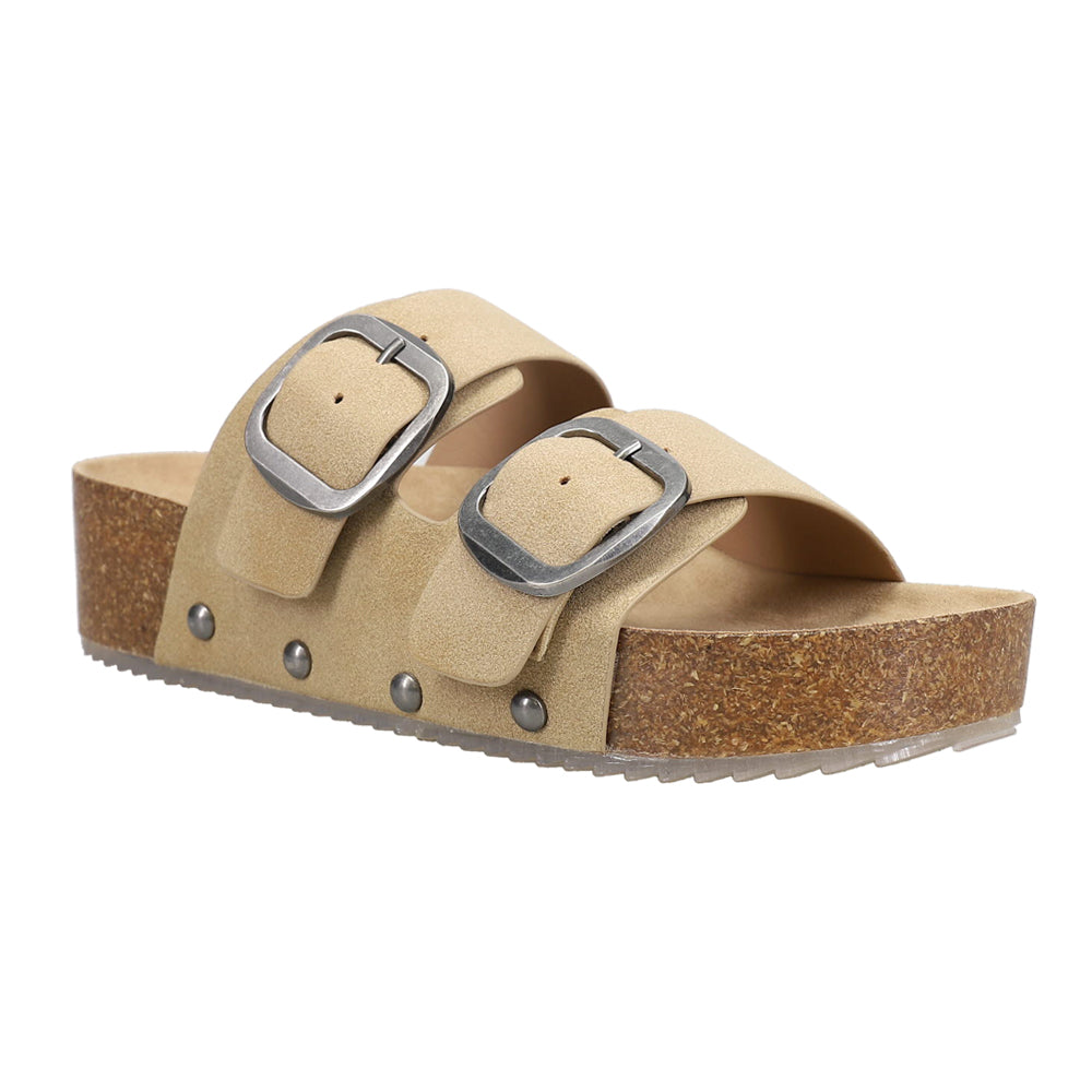 Qianna Platform Slide Sandals