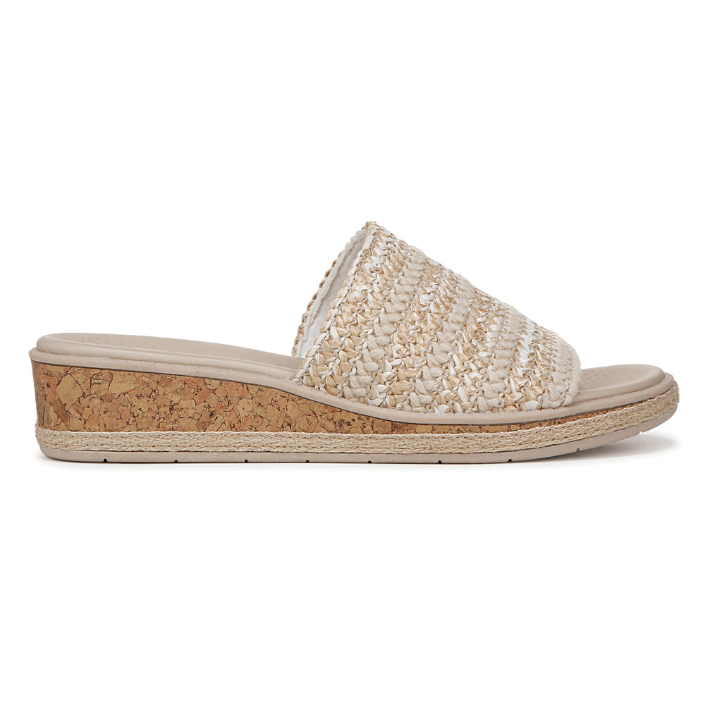 Breezy Slide Espadrille Wedge Sandals