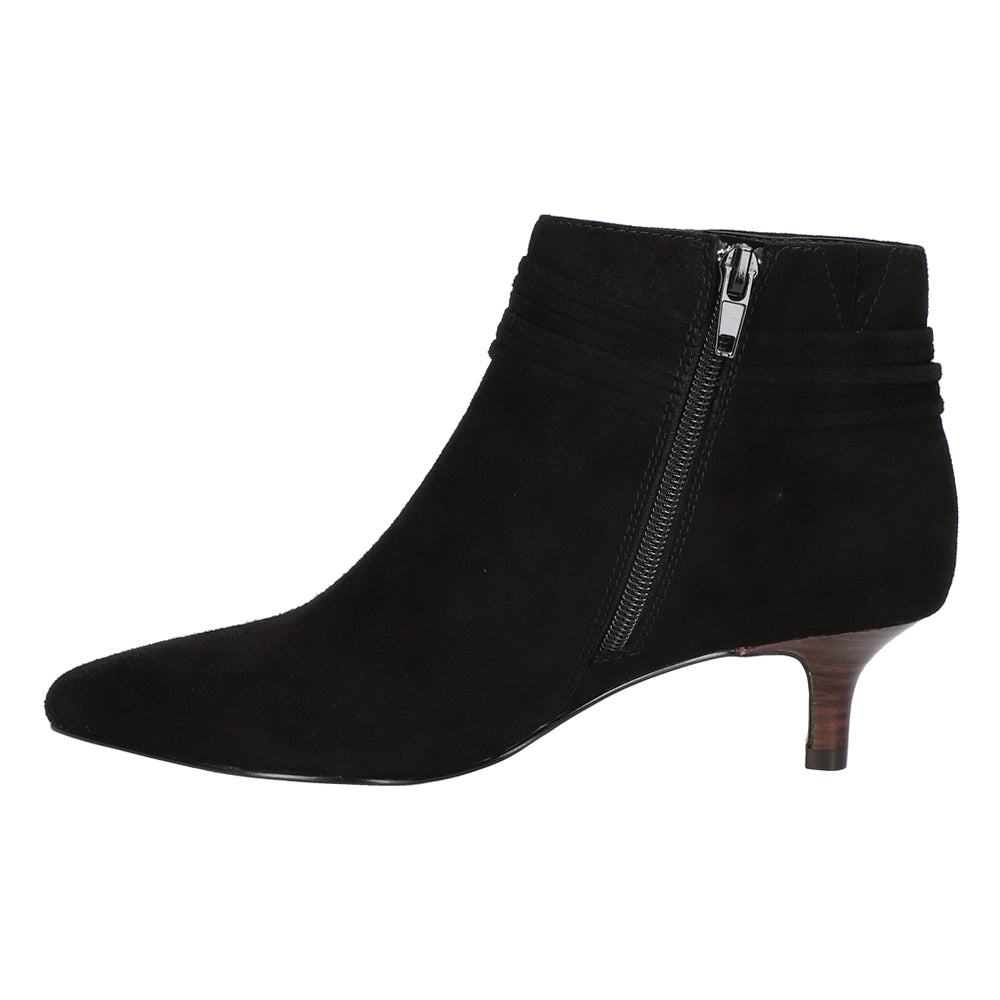 Jani Pointed Toe Zippered Booties