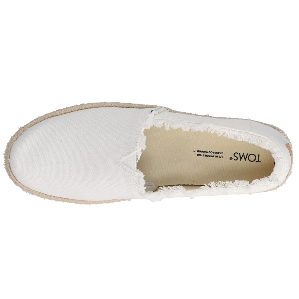 Valencia Platform Espadrille Slip On Flats