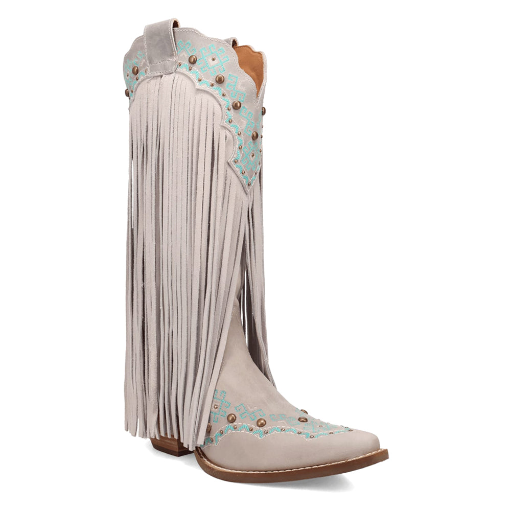 Tequila Fringe Southwest Sunrise Snip Toe Cowboy Boots