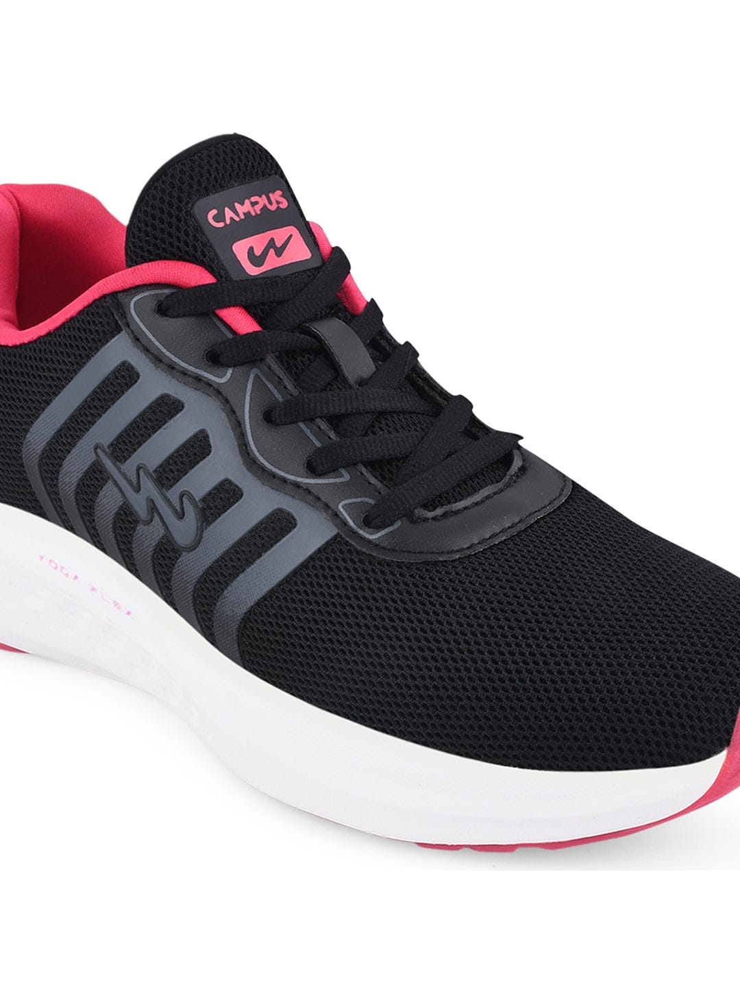 CAMP-NAAZ Black Women's Running Shoes