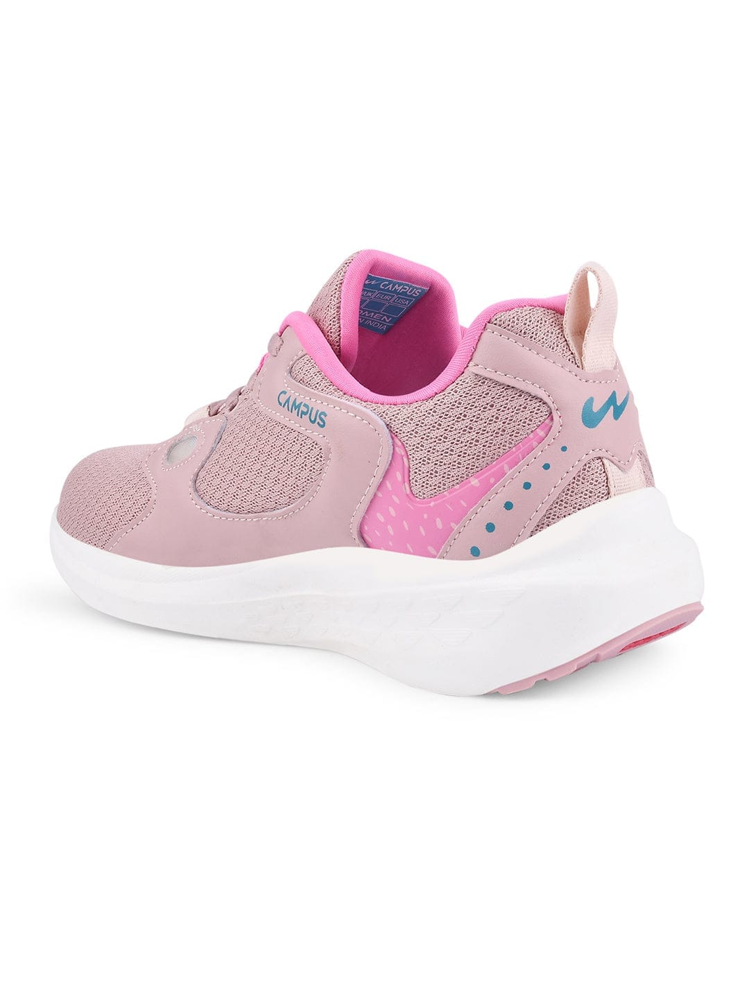 CAMP-GLITTER Pink Women's Sneakers