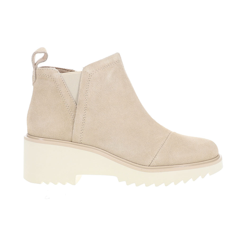 Maude Round Toe Wedge Chelsea Booties