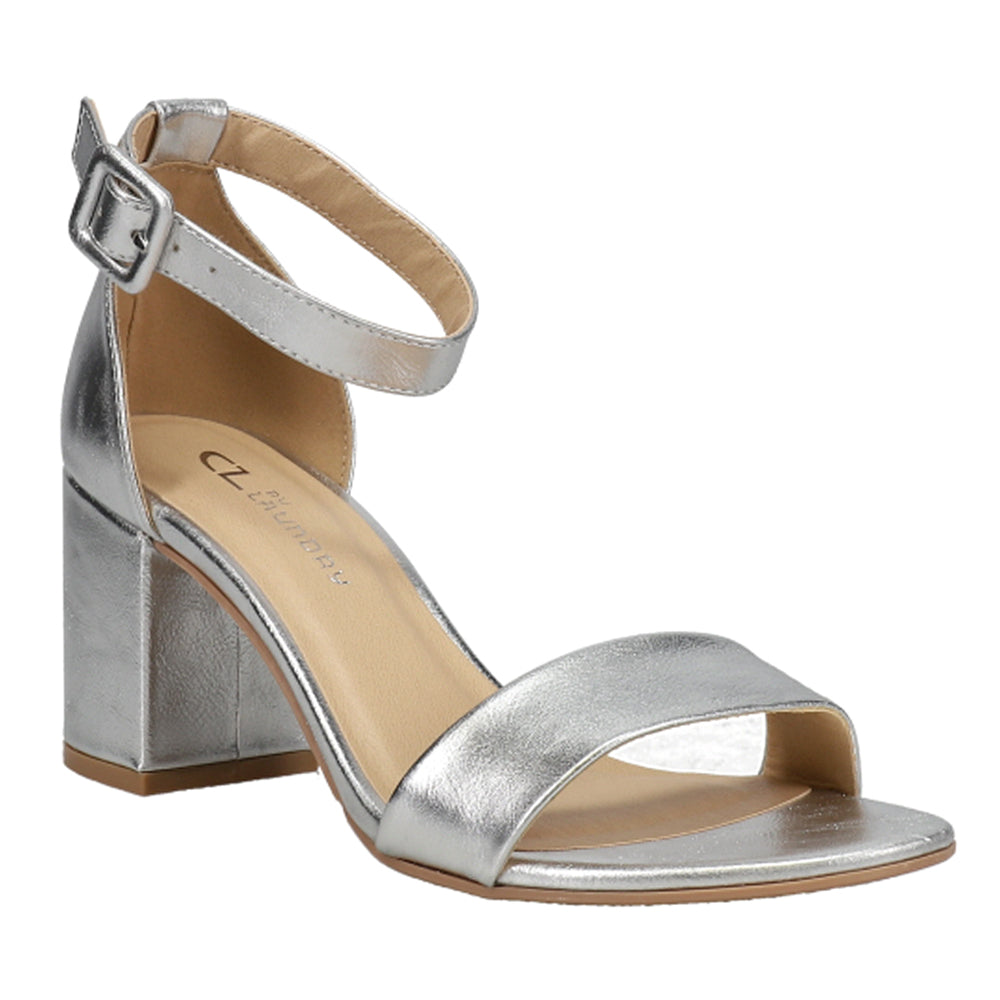 Jody Metallic Wedding Ankle Strap Sandals