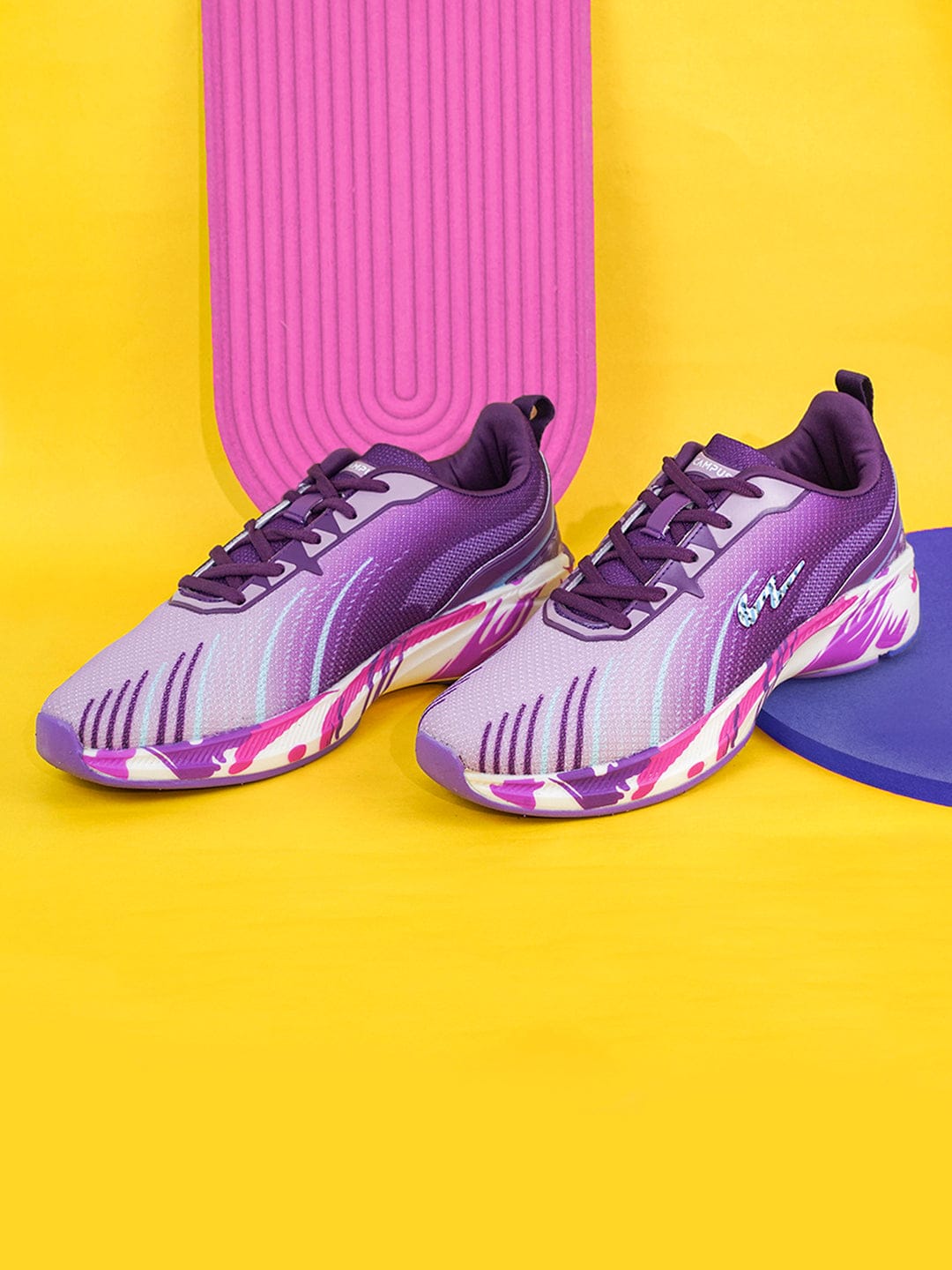 CAMP STREAK Purple Women's Running Shoes