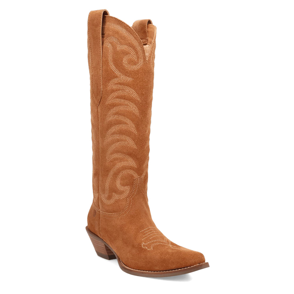 Movin' On Embroidered Snip Toe Cowboy Boots