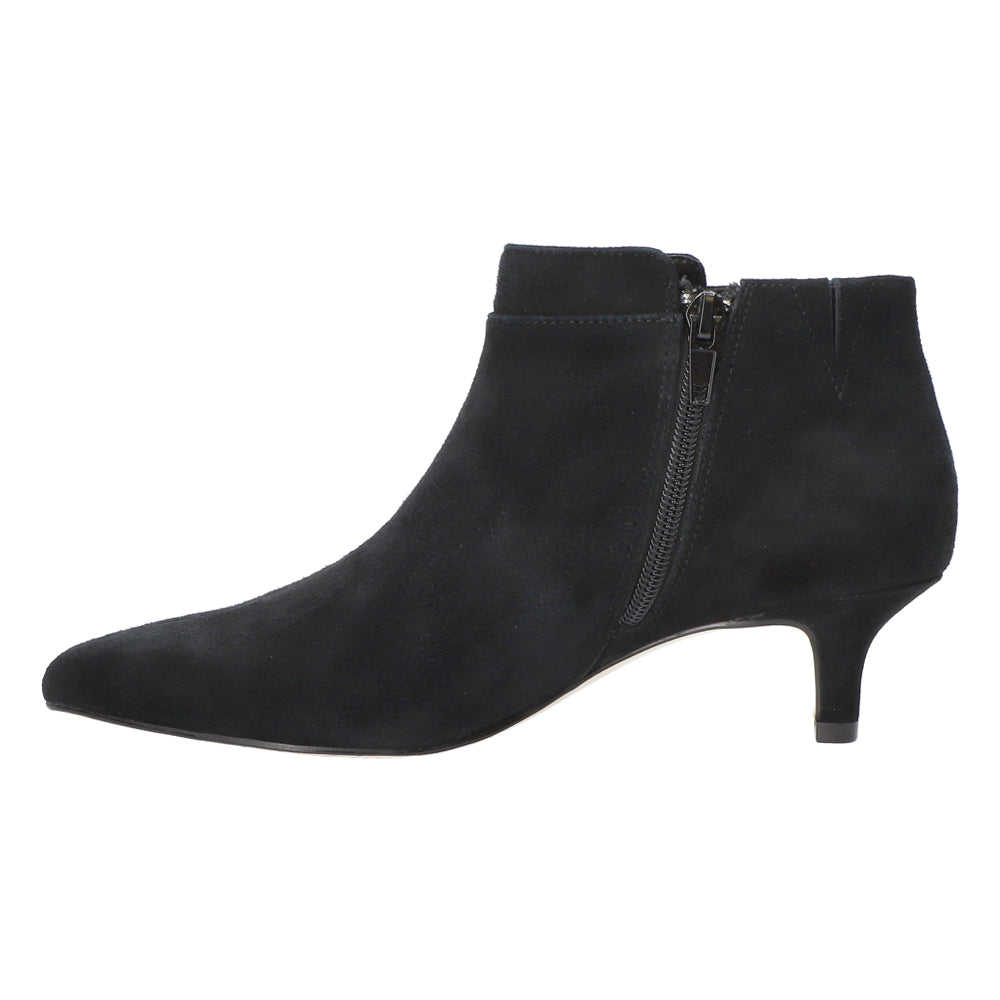 Bindi Pointed Toe Zippered Booties