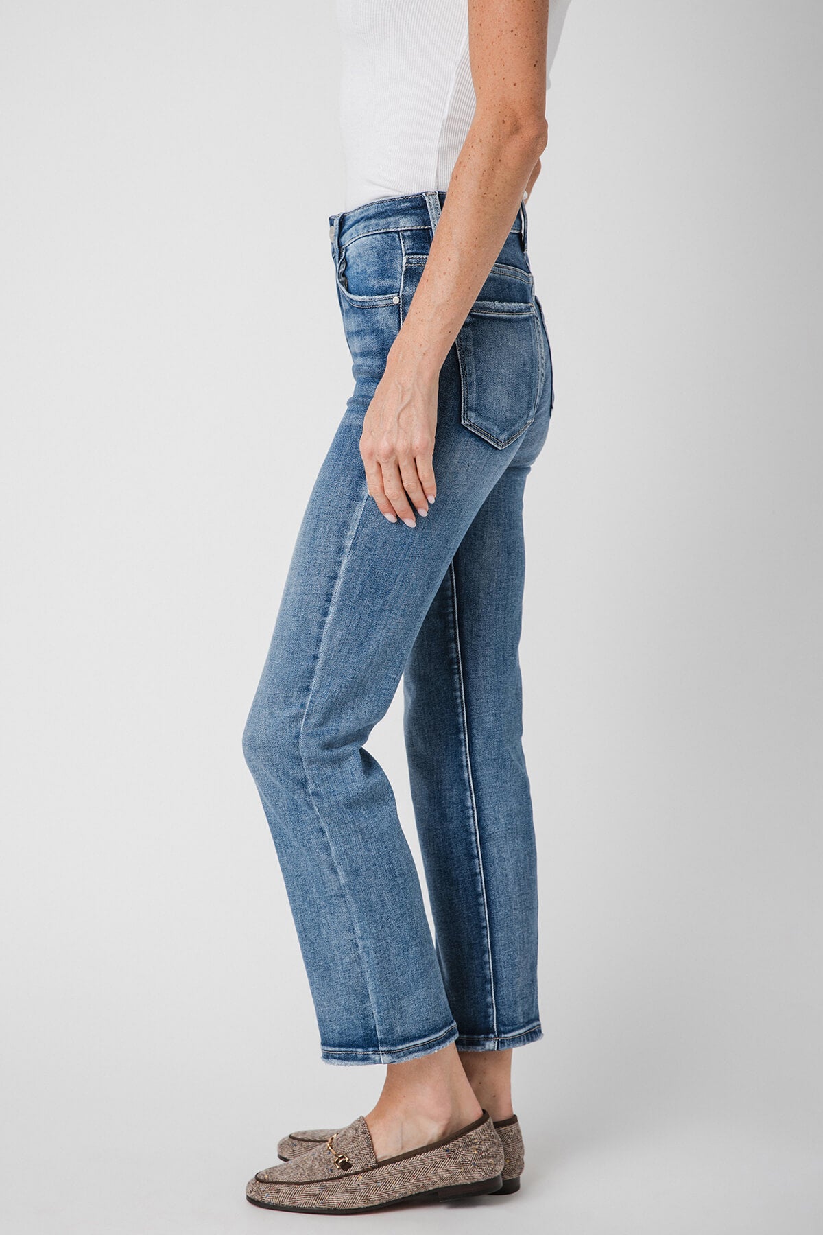 Risen OG Straight Leg Non Distressed Jeans