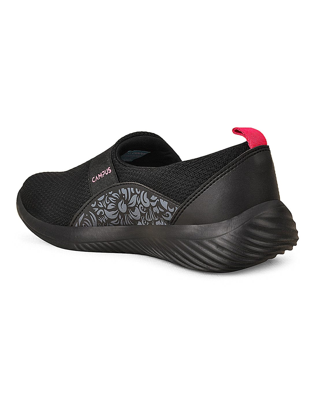 CAMP ELOY Black Women's Slip-ons