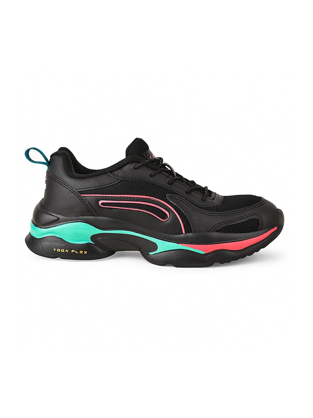 CAMP STELLA Black Women's Sneakers