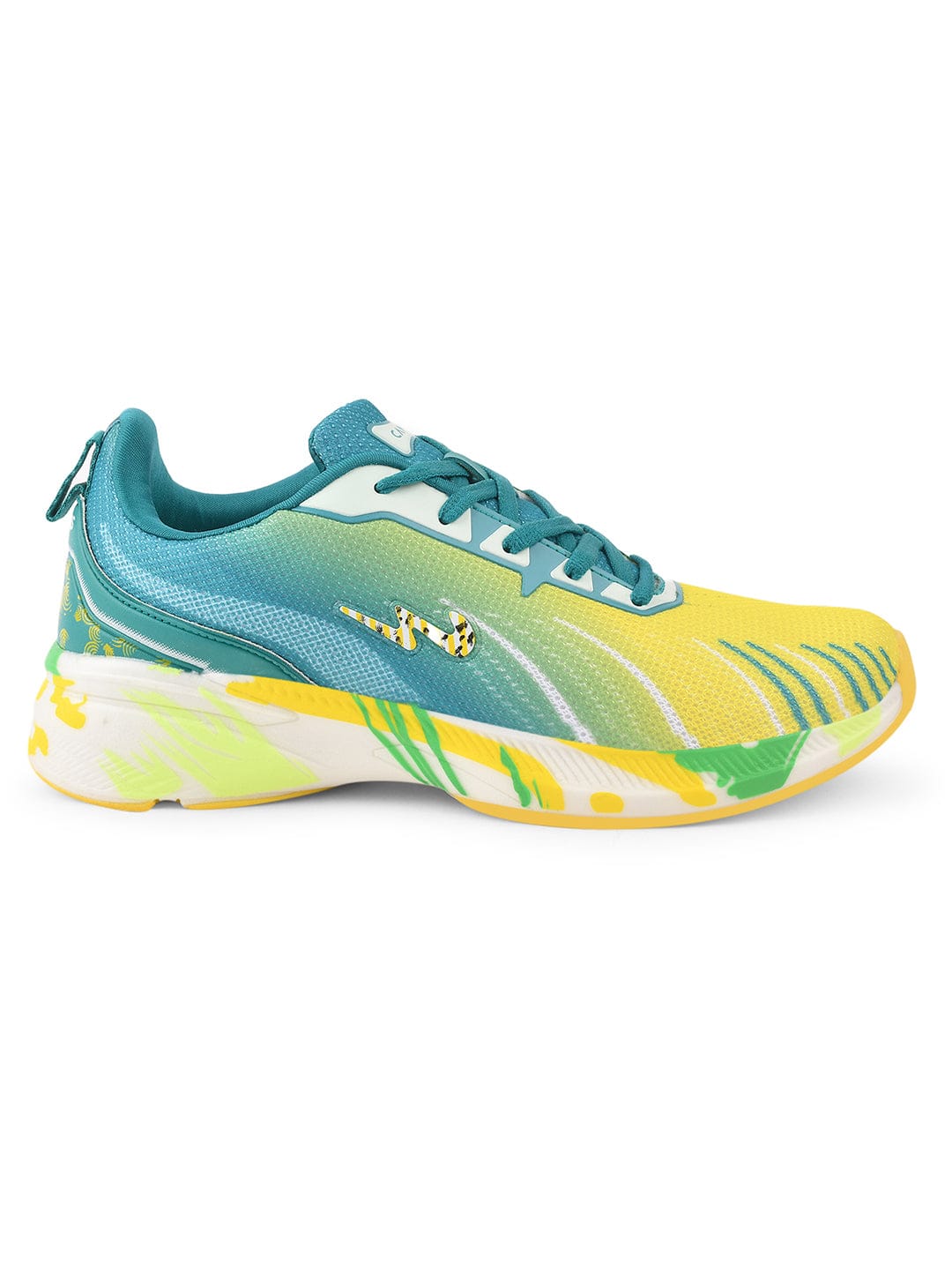 CAMP STREAK Yellow Women's Running Shoes