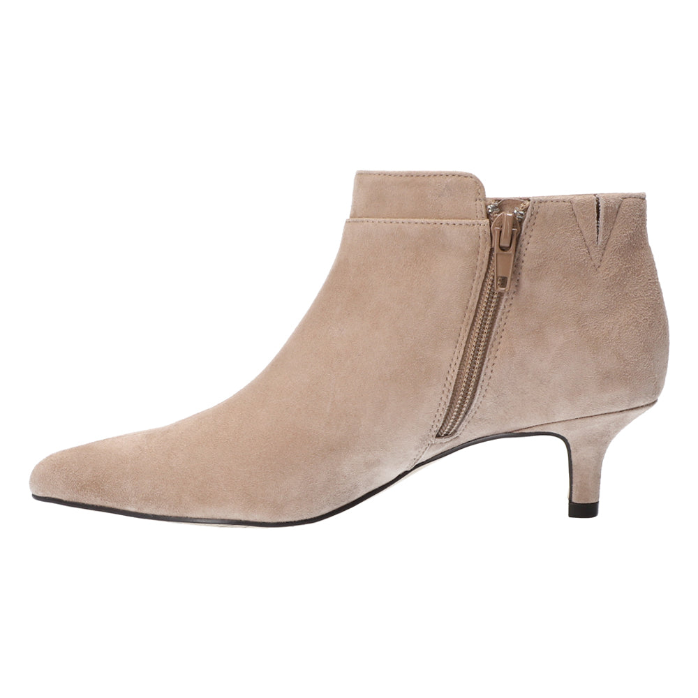 Bindi Pointed Toe Zippered Booties