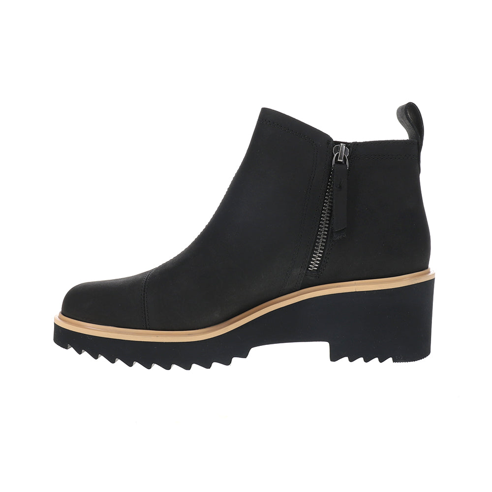 Maude Round Toe Wedge Chelsea Booties