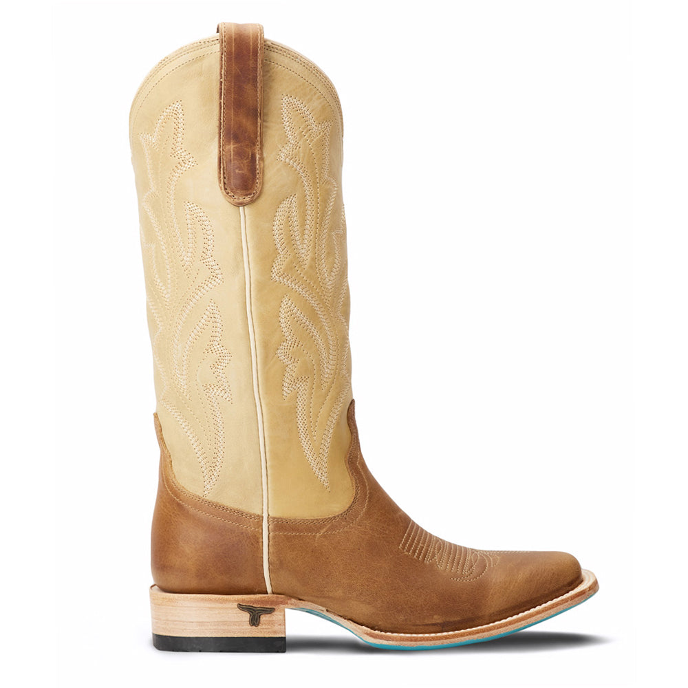 The Classic Embroidered Square Toe Cowboy Boots