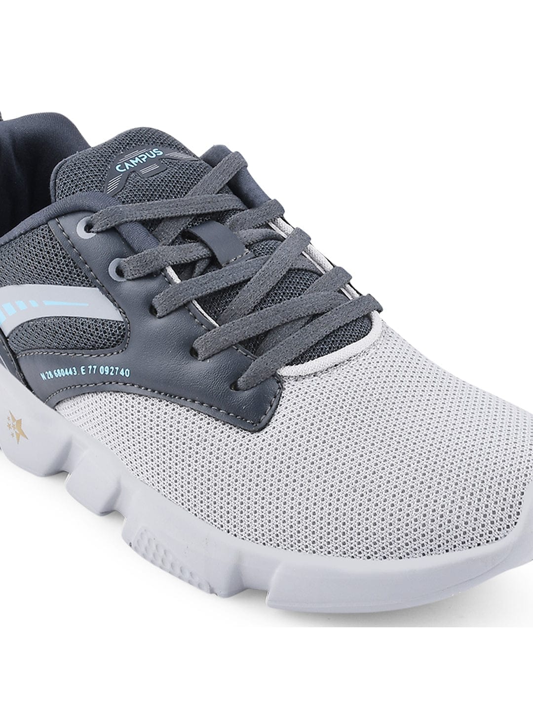 CAMP-GLAM Grey Women's Sneakers