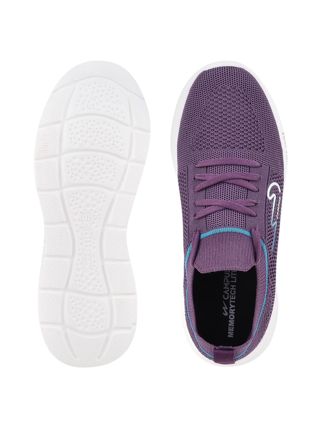 CAMP BENCY Purple Women's Walking Shoes