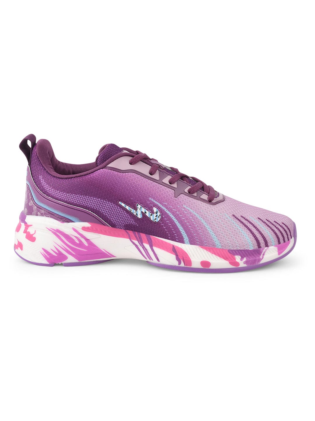 CAMP STREAK Purple Women's Running Shoes