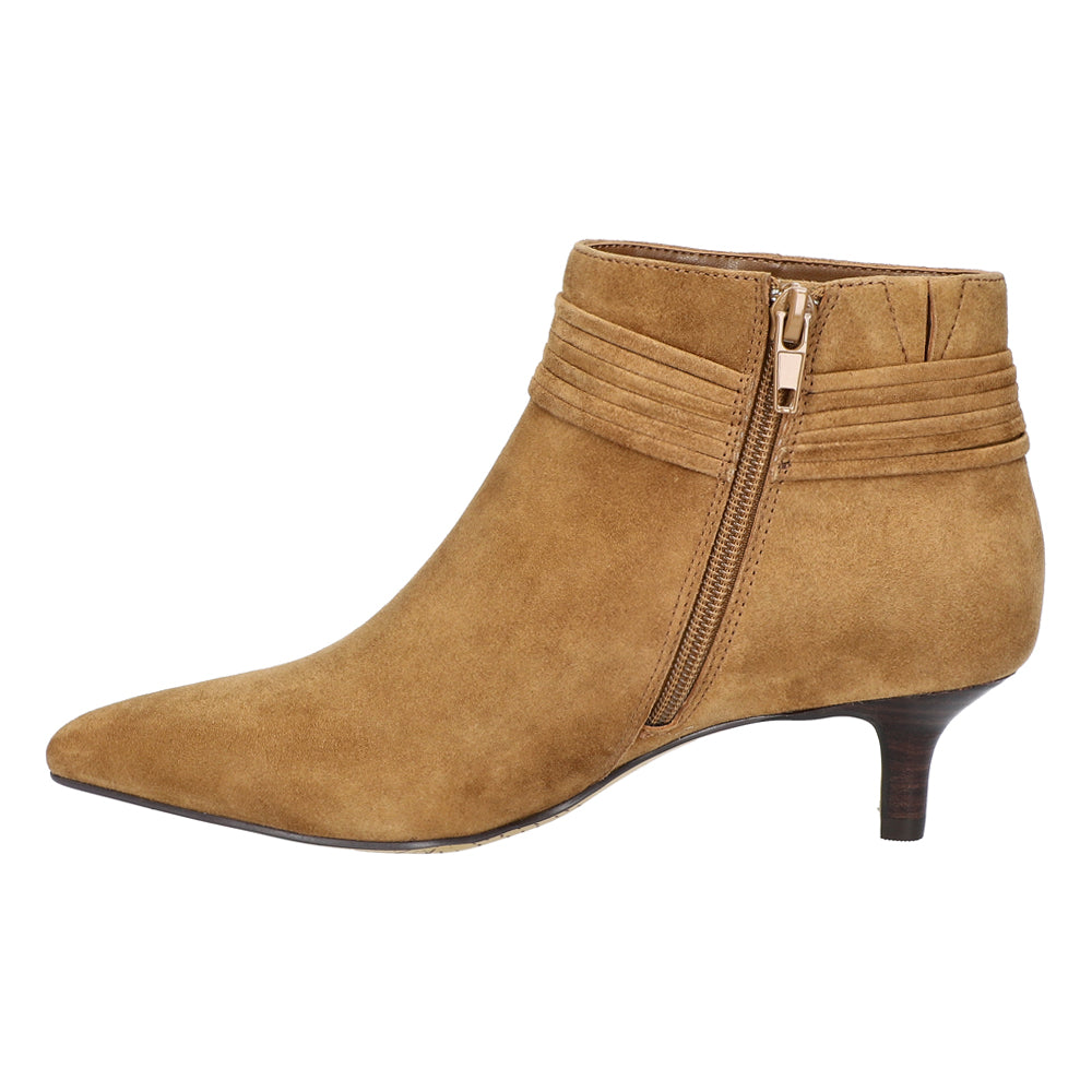 Jani Pointed Toe Zippered Booties