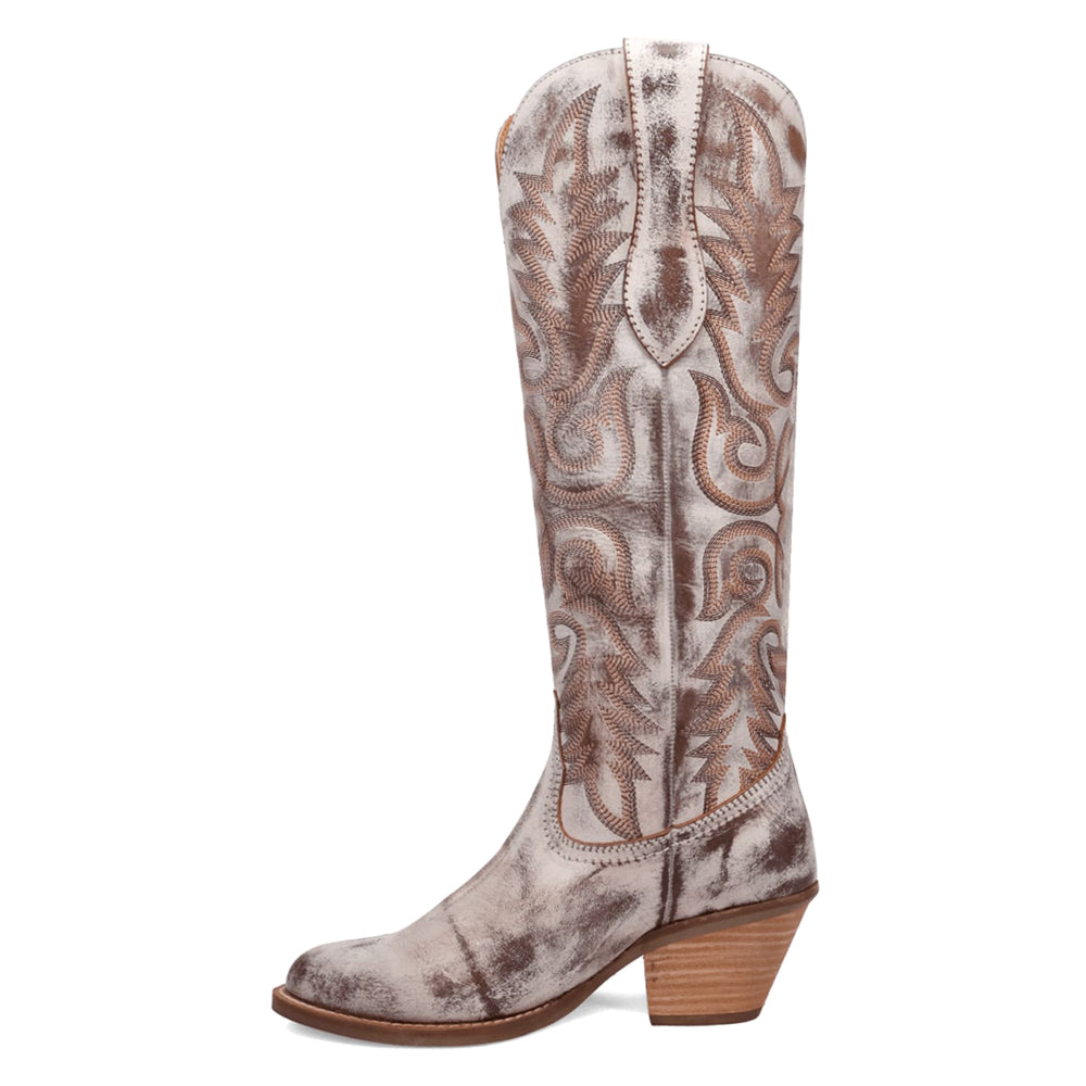 Faded Love Embroidered Round Toe Cowboy Boots