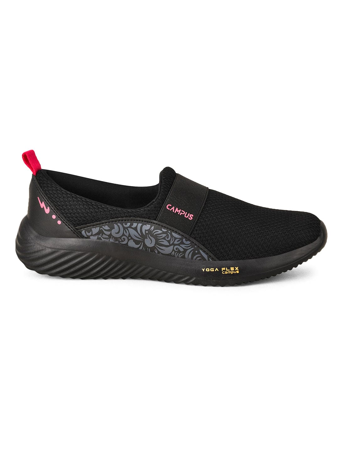 CAMP ELOY Black Women's Slip-ons