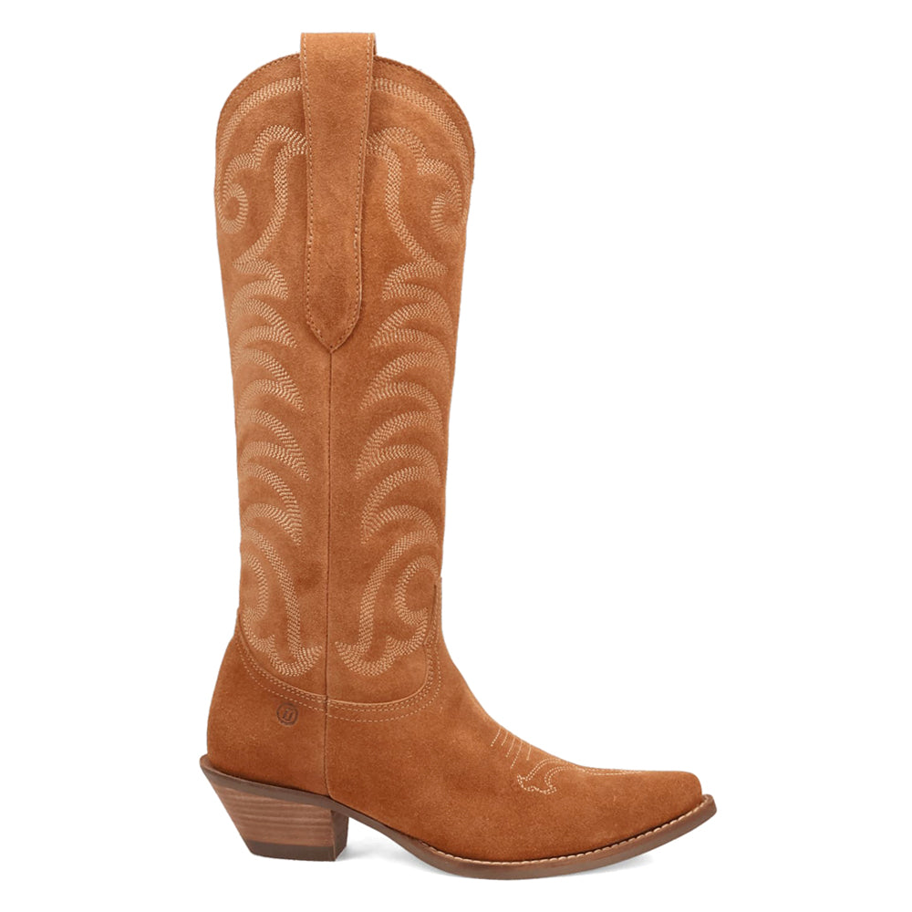 Movin' On Embroidered Snip Toe Cowboy Boots