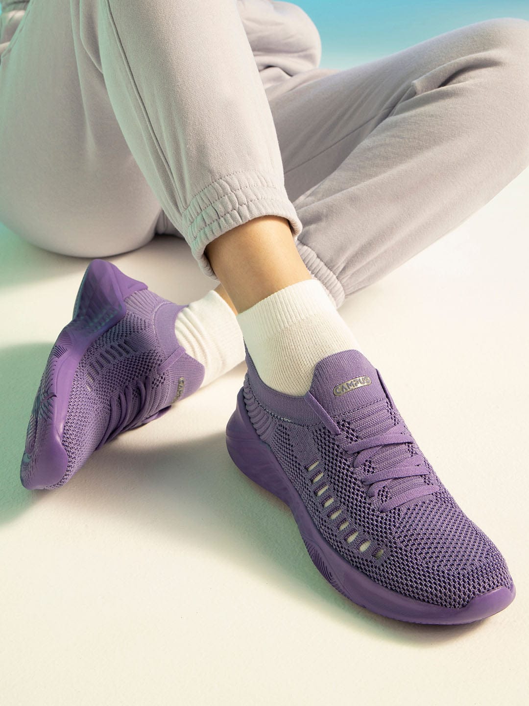 CAMP-FLEEK Purple Women's Running Shoes