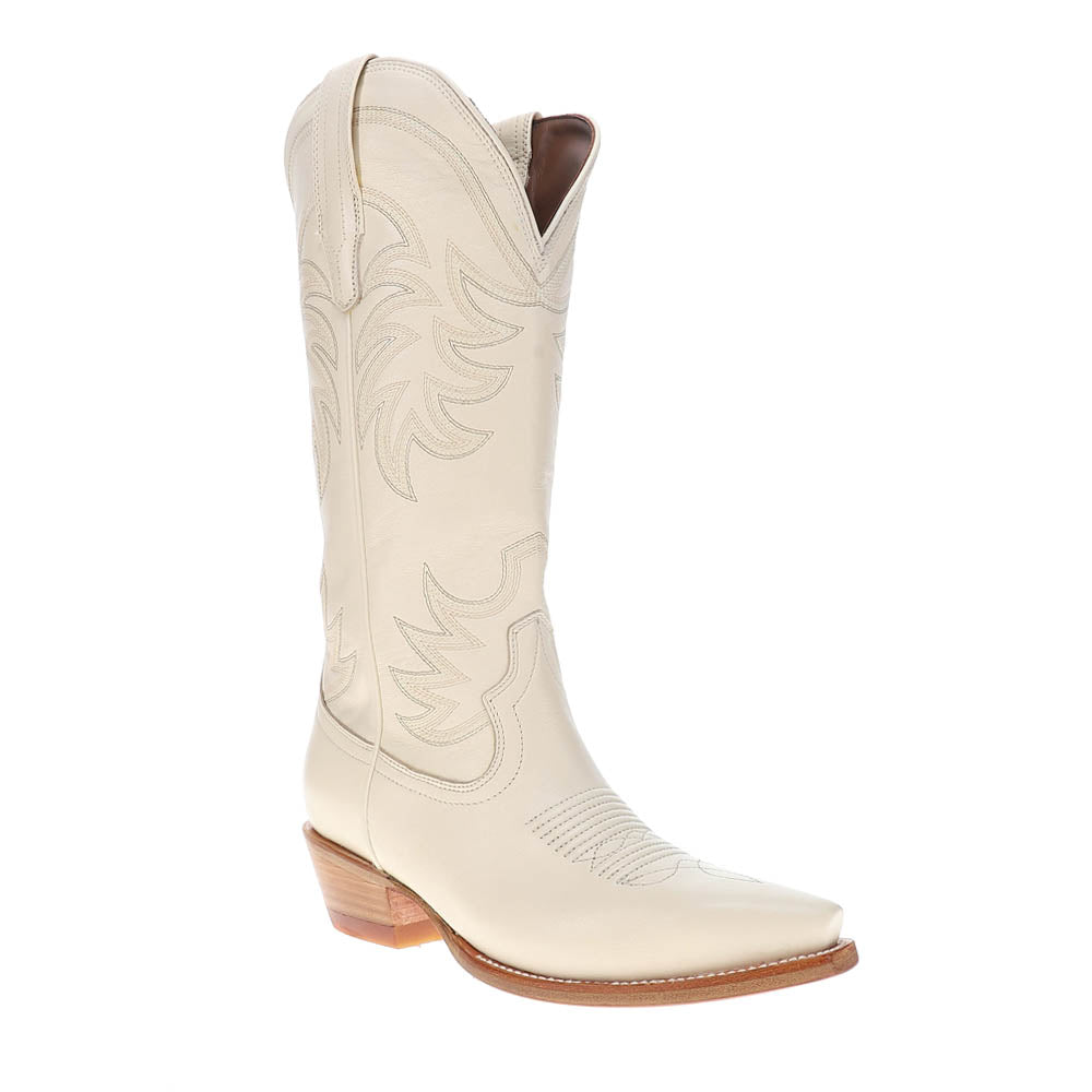 Annie Embroidered Snip Toe Pull On Cowboy Boots