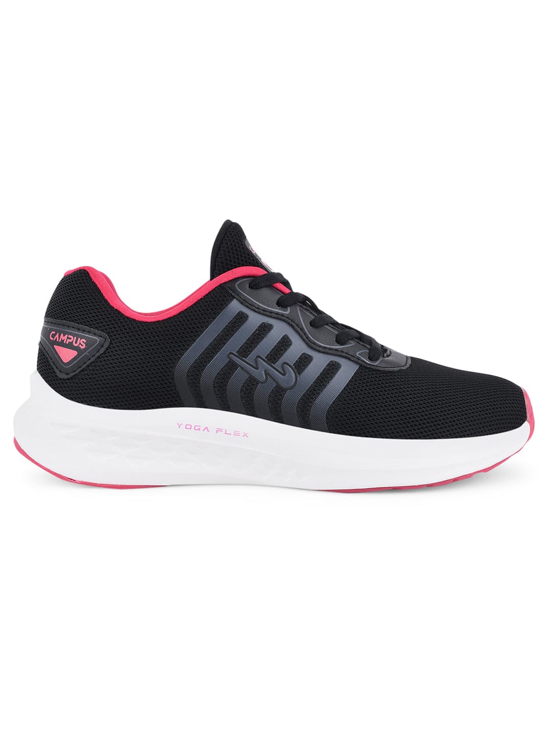 CAMP-NAAZ Black Women's Running Shoes