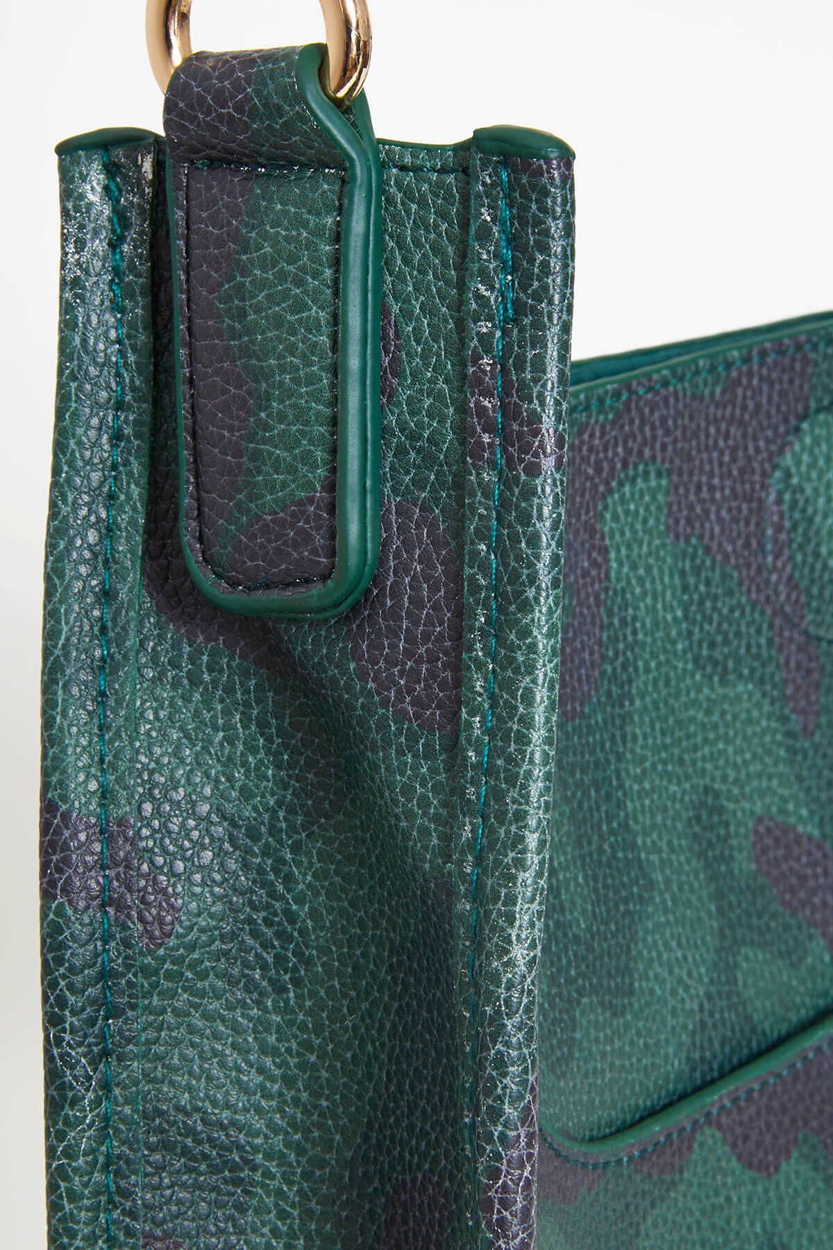 Camo Vegan Messenger Bag- STRAP NOT INCLUDED