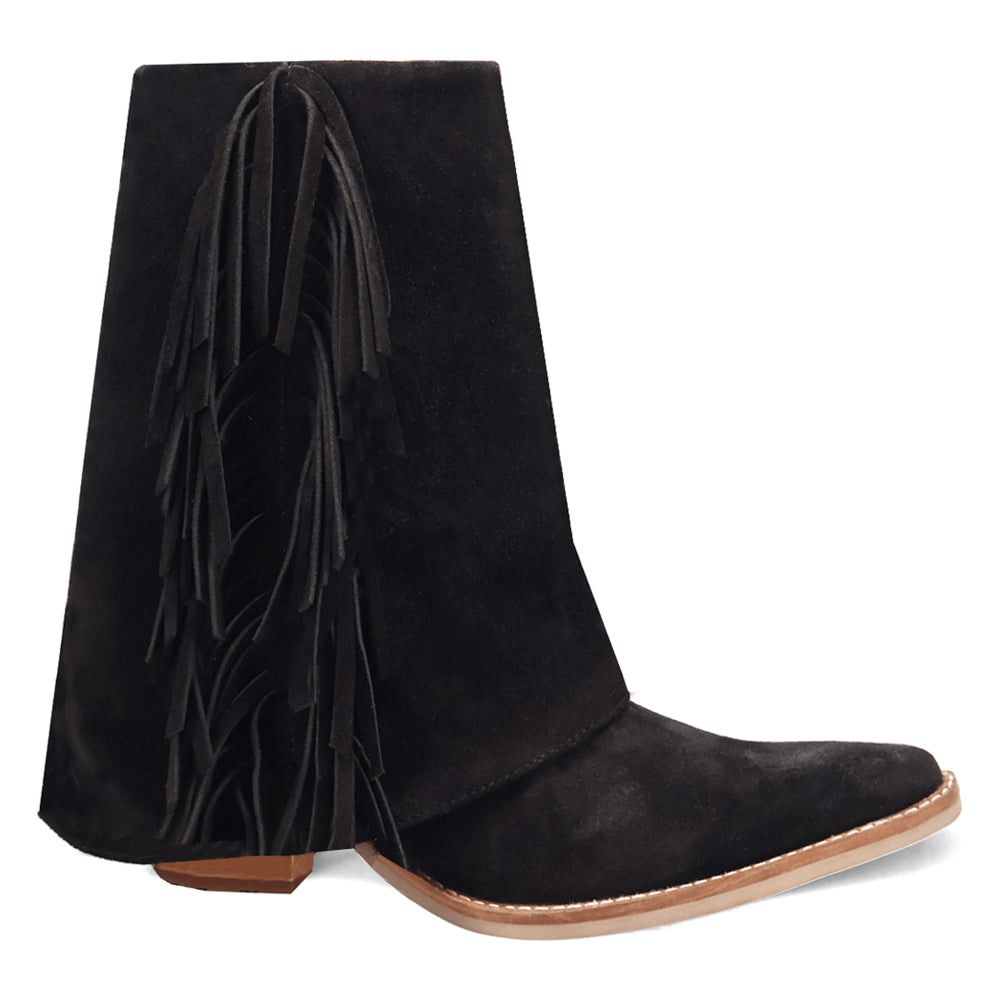 Marlie Fringe Snip Toe Cowboy Boots