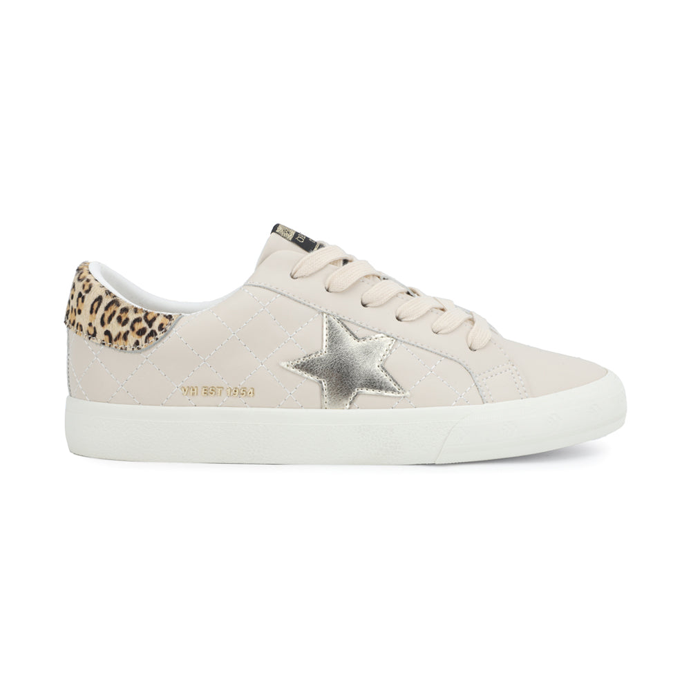 Grande Metallic Leopard Print Slip On Sneakers