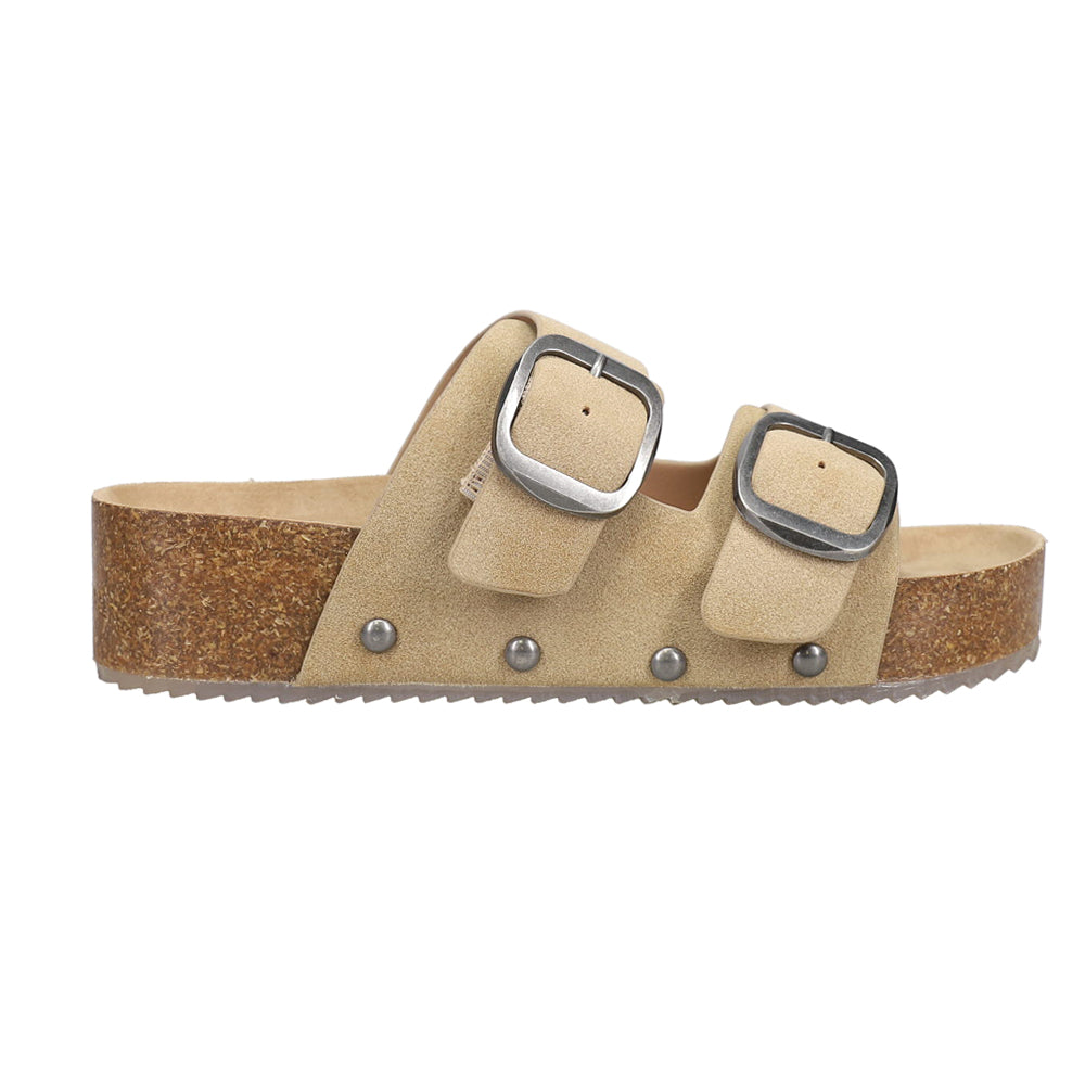 Qianna Platform Slide Sandals