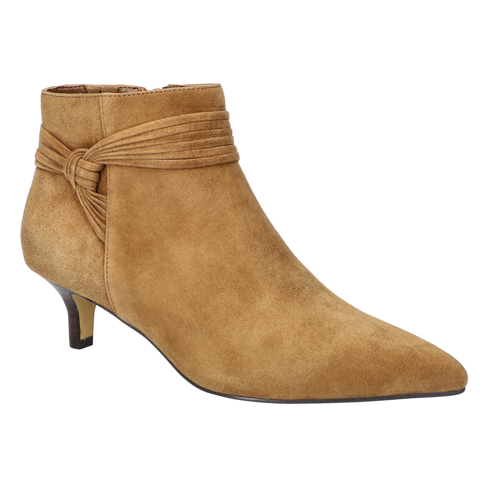 Jani Pointed Toe Zippered Booties