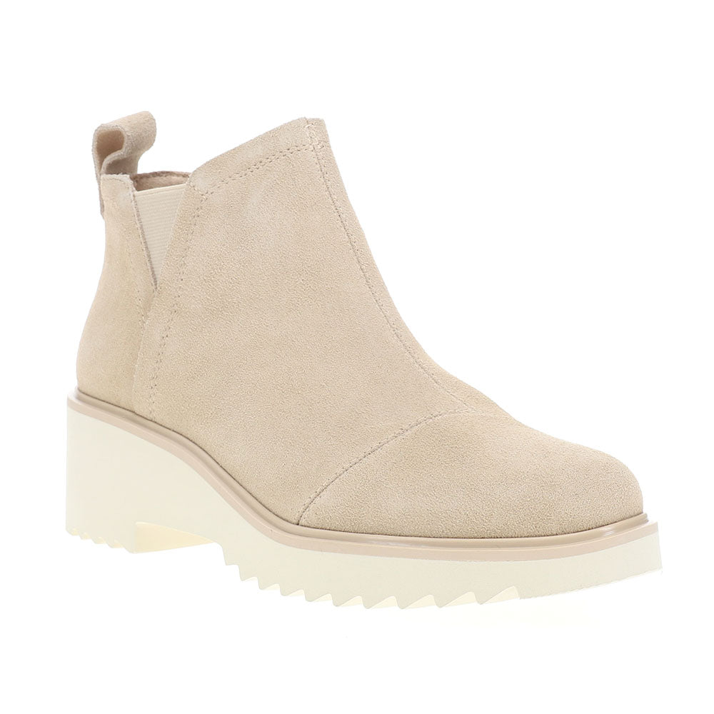 Maude Round Toe Wedge Chelsea Booties