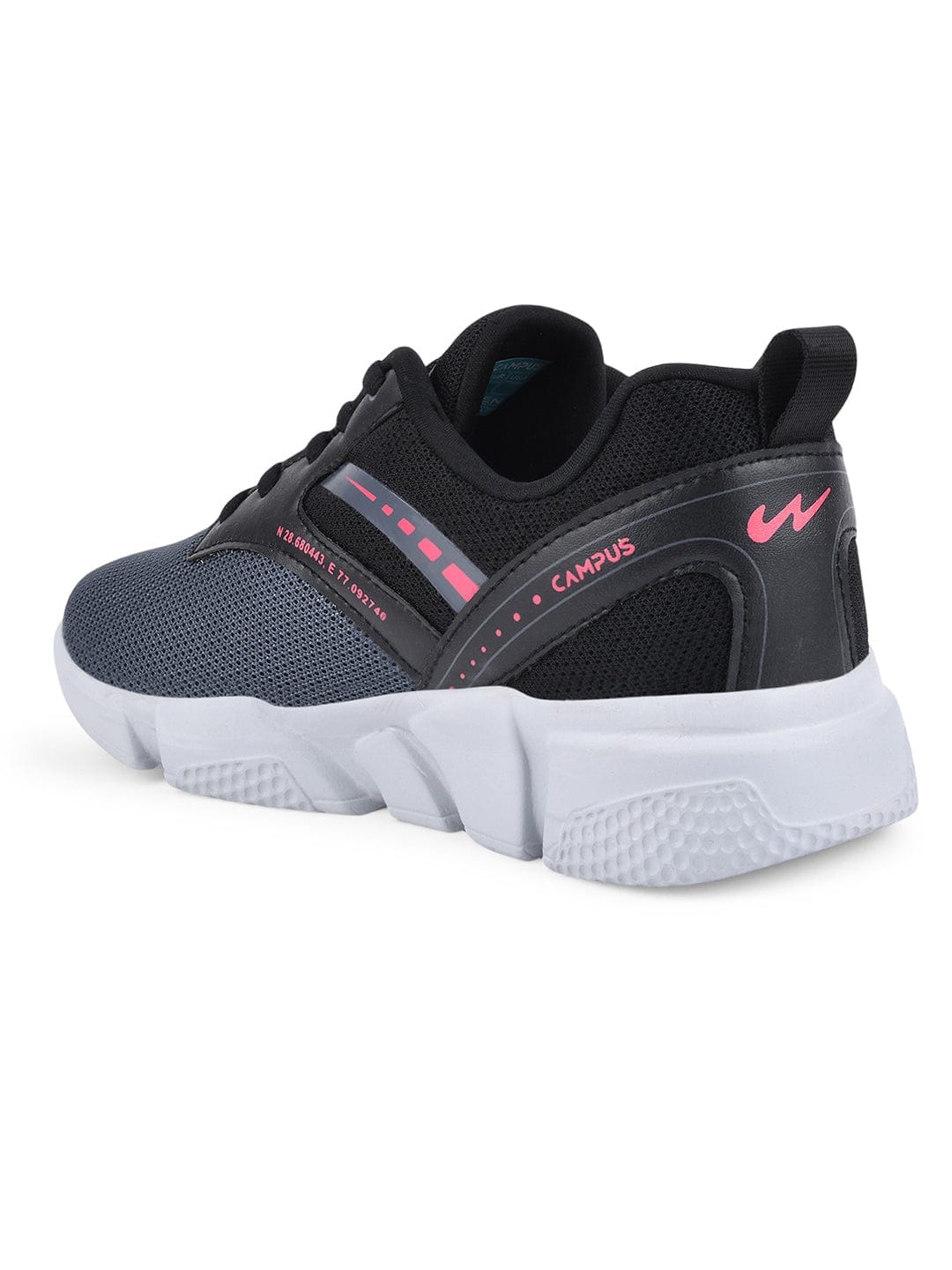 CAMP-GLAM Black Women's Sneakers