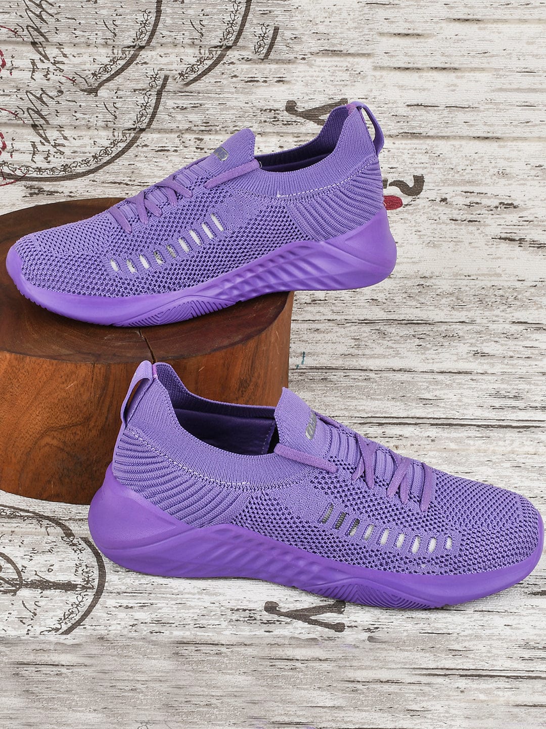 CAMP-FLEEK Purple Women's Running Shoes