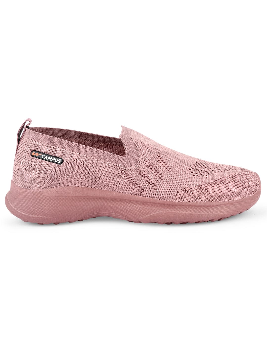 CAMP-KITE Peach Women's Slip-ons