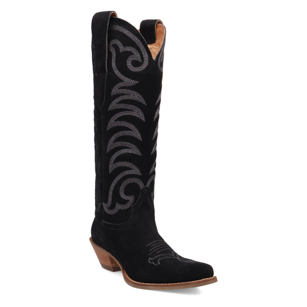 Movin' On Embroidered Snip Toe Cowboy Boots