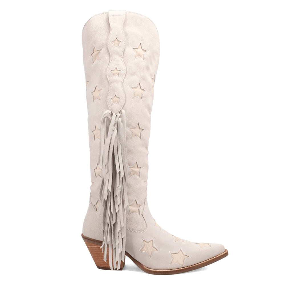 Super Star Fringe Snip Toe Cowboy Boots